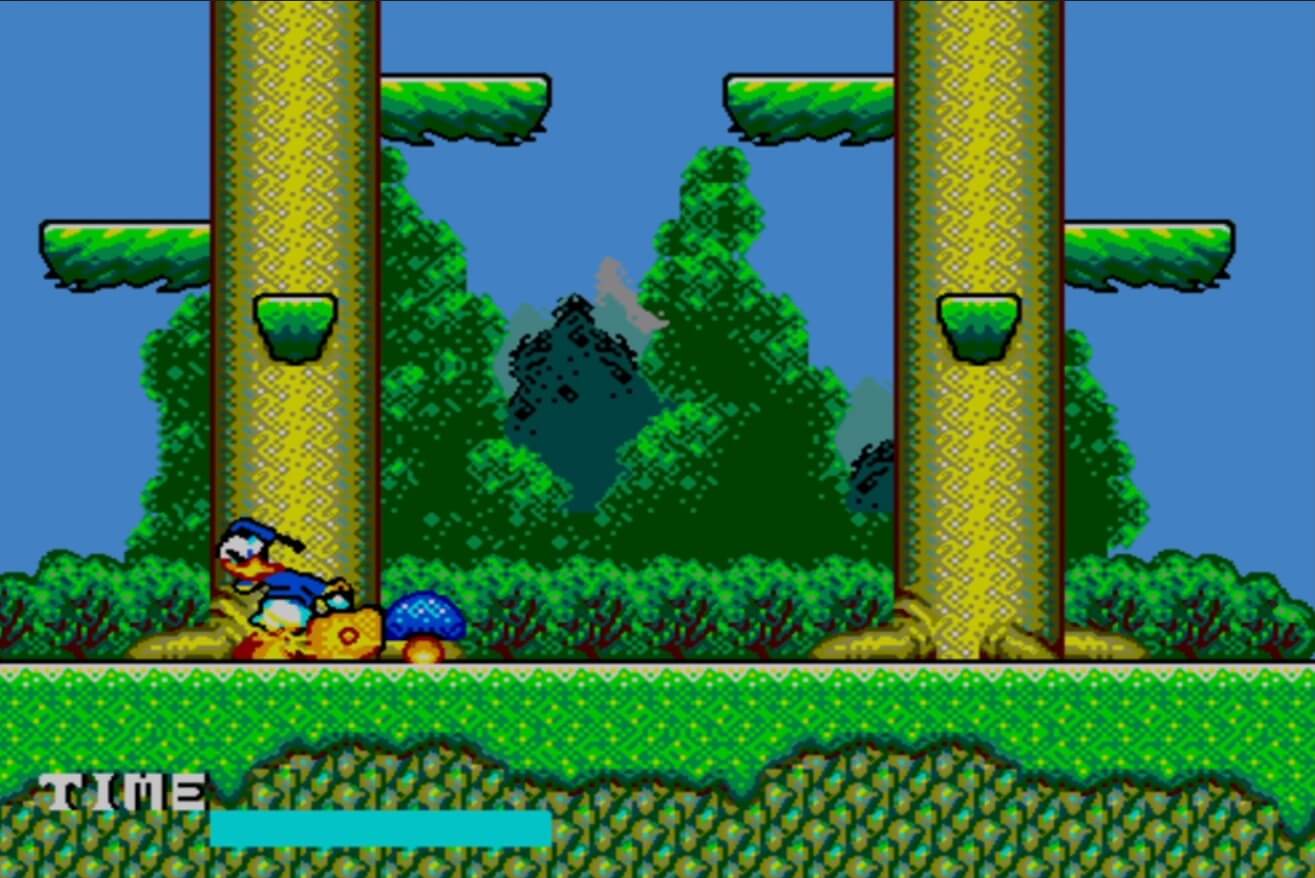 Lucky Dime Caper starring Donald Duck - геймплей игры Sega Master System\Sega Mark III